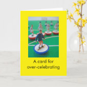 Geburtstag des Fußballs Karte (Gelbe Blume)