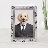 Geburtstag des Hundes Karte (Vorderseite)