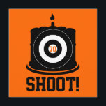 Geburtstag des Jägers - Jagdeinladung Einladung<br><div class="desc">Laden Sie Ihren Lieblingsmann,  Soldat,  Jäger oder waghalsigen Liebhaber "Easy Target" zu einer 70. Geburtstagsparty zu Ehren. Passen Sie alle Exemplare an,  um sie Ihrem Event anzupassen.

Ein toller Weg,  um Ihren ahnungslosen Scharfschütze zu überraschen und das Wort mit einem Gefühl von Spaß zu erleben</div>