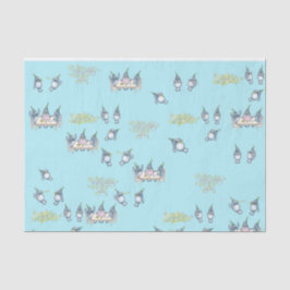 Geburtstag des Manatees Seidenpapier