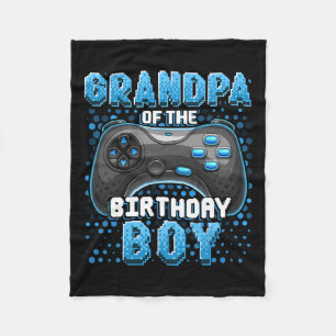 Geburtstag des Matching Video Game des Jungen Fleecedecke