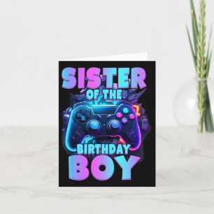 Geburtstag des Matching Video Game des Jungen Karte