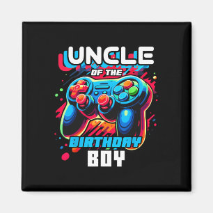 Geburtstag des Matching Video Game des Jungen Magnet