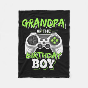 Geburtstag des Matching Video Game des Jungen Matc Fleecedecke