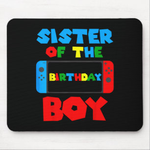 Geburtstag des Matching Video Game des Jungen Matc Mousepad