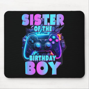 Geburtstag des Matching Video Game des Jungen Mousepad