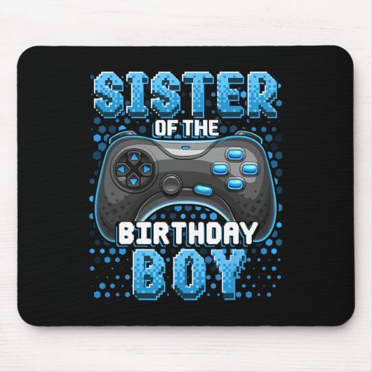 Geburtstag des Matching Video Game des Jungen Mousepad (Vorne)