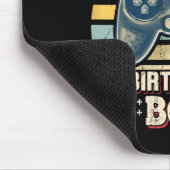 Geburtstag des Matching Video Game des Jungen Mousepad (Ecke)