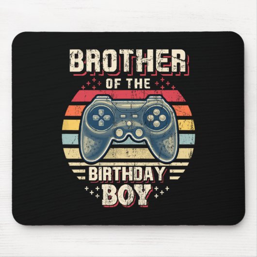 Geburtstag des Matching Video Game des Jungen Mousepad (Vorne)