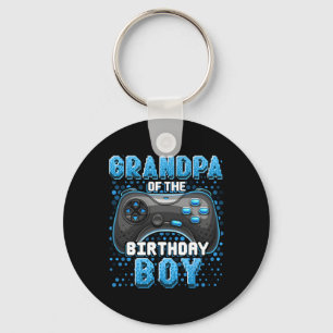 Geburtstag des Matching Video Game des Jungen Schlüsselanhänger