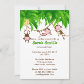 Geburtstag des Mondes Einladung (Vorderseite)