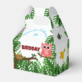 Geburtstag des niedlichen Vogeljunges Geschenkschachtel