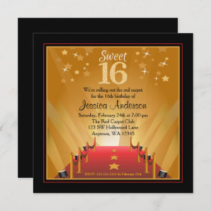 Geburtstag des roter einladung