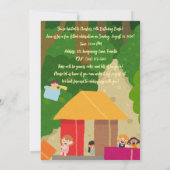 Geburtstag des Spiels ausblenden Einladung (Rückseite)