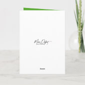 Geburtstag Dill Pickle mit Cocktail Karte (Rückseite)