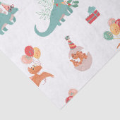 Geburtstag Dinosaurier! Seidenpapier (Detail)