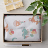 Geburtstag Dinosaurier! Seidenpapier (Geschenk)