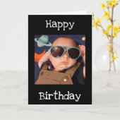 GEBURTSTAG **EIN COOLER TYP** KARTE (Gelbe Blume)