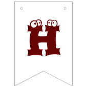 Geburtstag einer Blase Wimpelkette (Zweite Fahne)