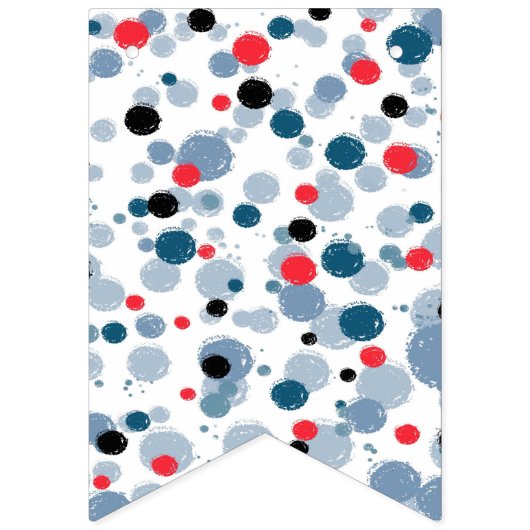 Geburtstag einer Blase Wimpelkette (Erste Fahne)