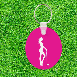 Geburtstag einer Dame mit Schwung Schlüsselanhänger