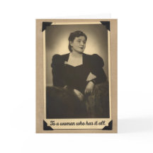 Geburtstag einer Frau, die in den 1930er Jahren al