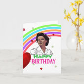 Geburtstag einer Krankenschwester Karte (Gelbe Blume)