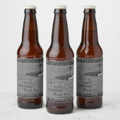 Geburtstag eines Anwalts Bierflaschenetikett (Flaschen)