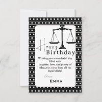 Geburtstag eines Anwalts