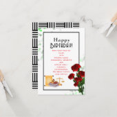 Geburtstag eines Anwalts Karte (Vorderseite/Rückseite Beispiel)