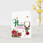 Geburtstag eines Arztes Karte (Gelbe Blume)