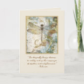 Geburtstag eines Dragonfly oder beliebiger benutze Karte (Vorderseite)