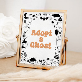 Geburtstag eines Ghost Orange Ghost adoptiert Poster