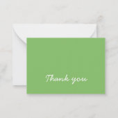 Geburtstag eines grünen Rennwagens Mitteilungskarte (Rückseite)