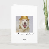 Geburtstag eines Kindes Karte (Rückseite)