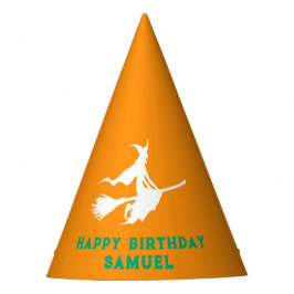 Geburtstag eines Kindes - kleine Hexe Partyhütchen