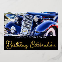 Geburtstag eines klassischen Autos der 1930er Jahr
