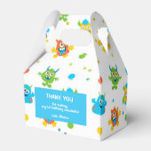 Geburtstag eines kleinen Monsters Geschenkschachtel (Rückseite)