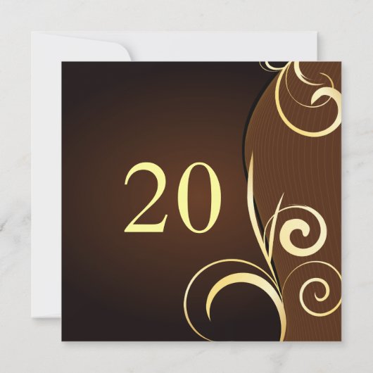 Geburtstag Einladung (Rückseite)