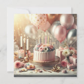 Geburtstag Einladung (Vorderseite)