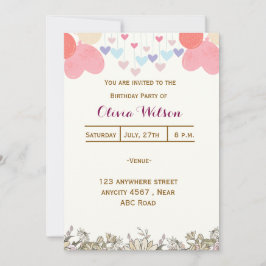 Geburtstag Einladung