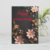 Geburtstag Einladung (Stehend Vorderseite)