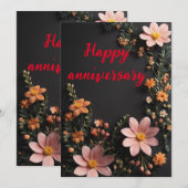 Geburtstag Einladung (Vorne/Hinten)