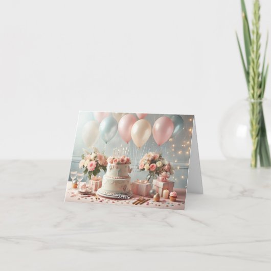 Geburtstag Einladung (Rückseite)