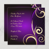 Geburtstag Einladung (Vorne/Hinten)