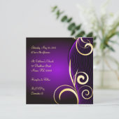 Geburtstag Einladung (Stehend Vorderseite)