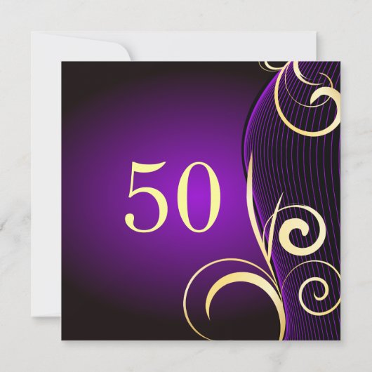 Geburtstag Einladung (Rückseite)