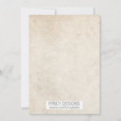 Geburtstag Einladung (Rückseite)