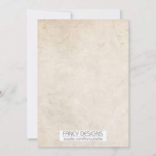 Geburtstag Einladung (Rückseite)