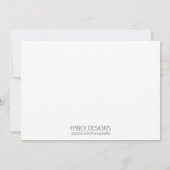 Geburtstag Einladung (Rückseite)